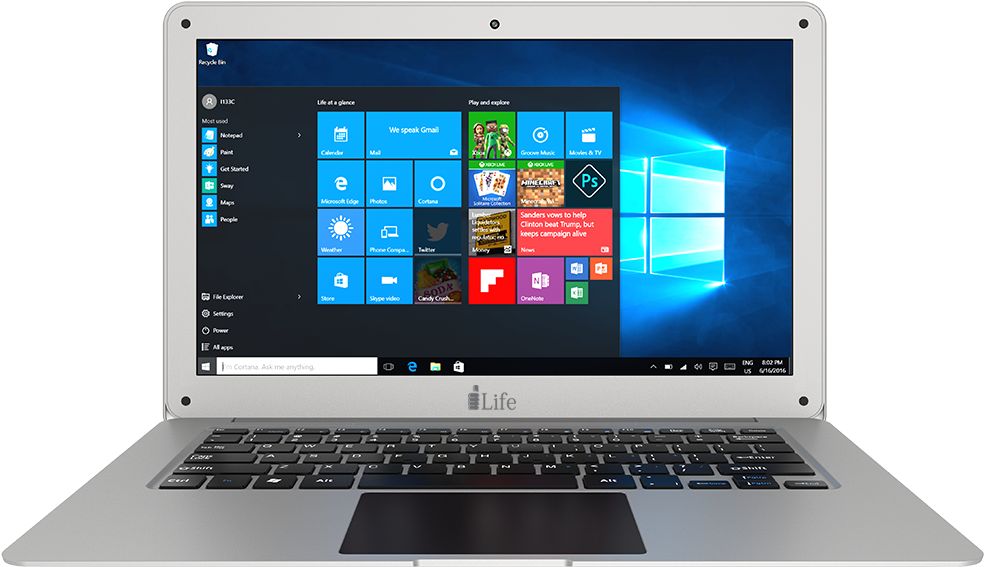 Zedair, Slimmest Laptop In Its Category, 14 Inch Notebook - Lenovo Ideapad 510 I7 (1119x1147), Png Download