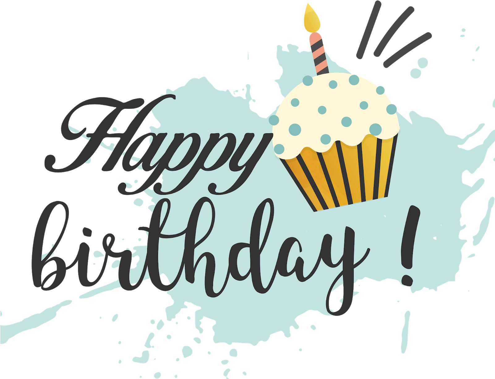 Hdr Happy Birthday Png Files Free Download - Hello Dolly (1600x1309), Png Download