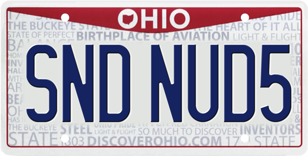 164 Vanity Plates Rejected So Far This Year By Ohio - Poster (1080x607), Png Download