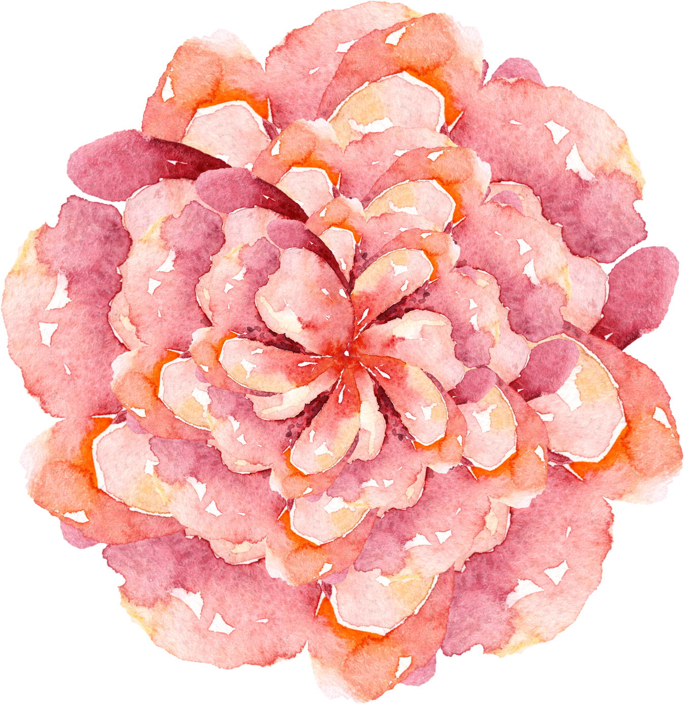 Simple Stylish Watercolor Flower Decoration Png And - Stick Candy (2000x2000), Png Download