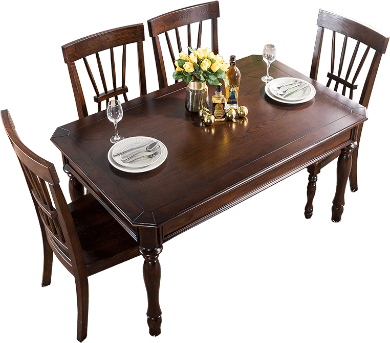 Antique Wooden Box Tea Table, Antique Wooden Box Tea - Kitchen & Dining Room Table (800x800), Png Download