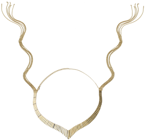Gold - Sex Jewellery (562x600), Png Download