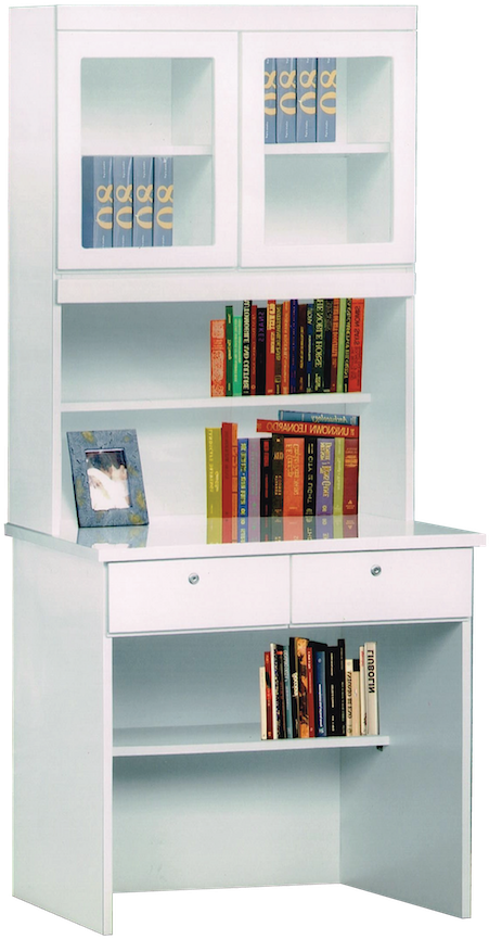 Steve Study Desk2016-03 - Bookcase (1000x1000), Png Download