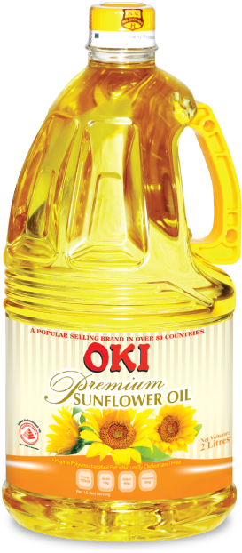 Oki Premium Sunflower Oil - Soybean Oil (700x700), Png Download