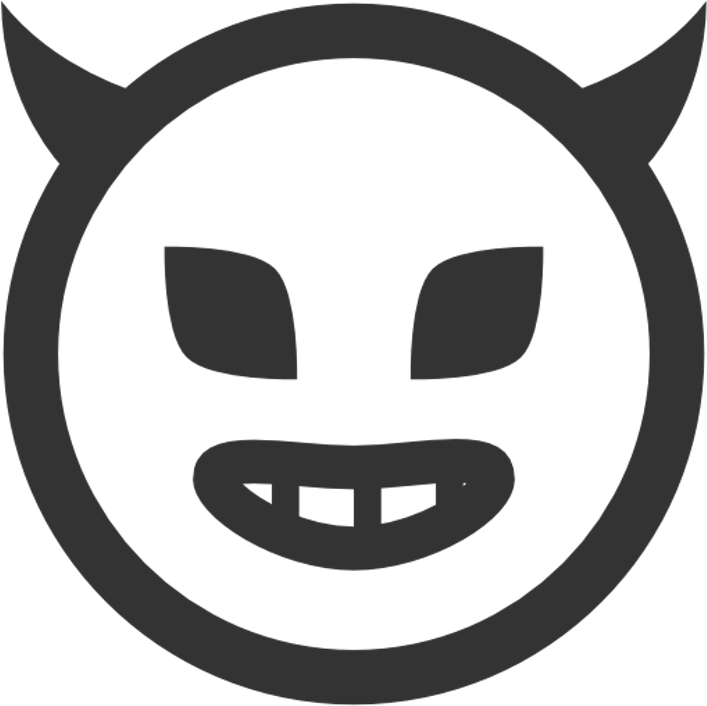 Evil Icon Png (1024x1024), Png Download