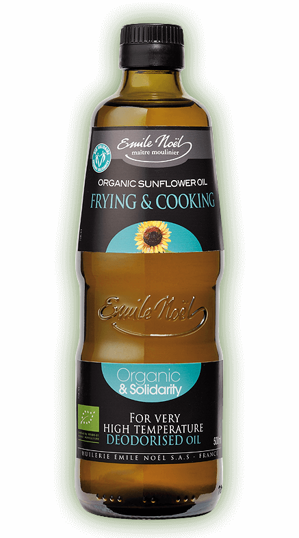 Organic Oleic Sunflower Oil, 1l - Bottle (437x786), Png Download