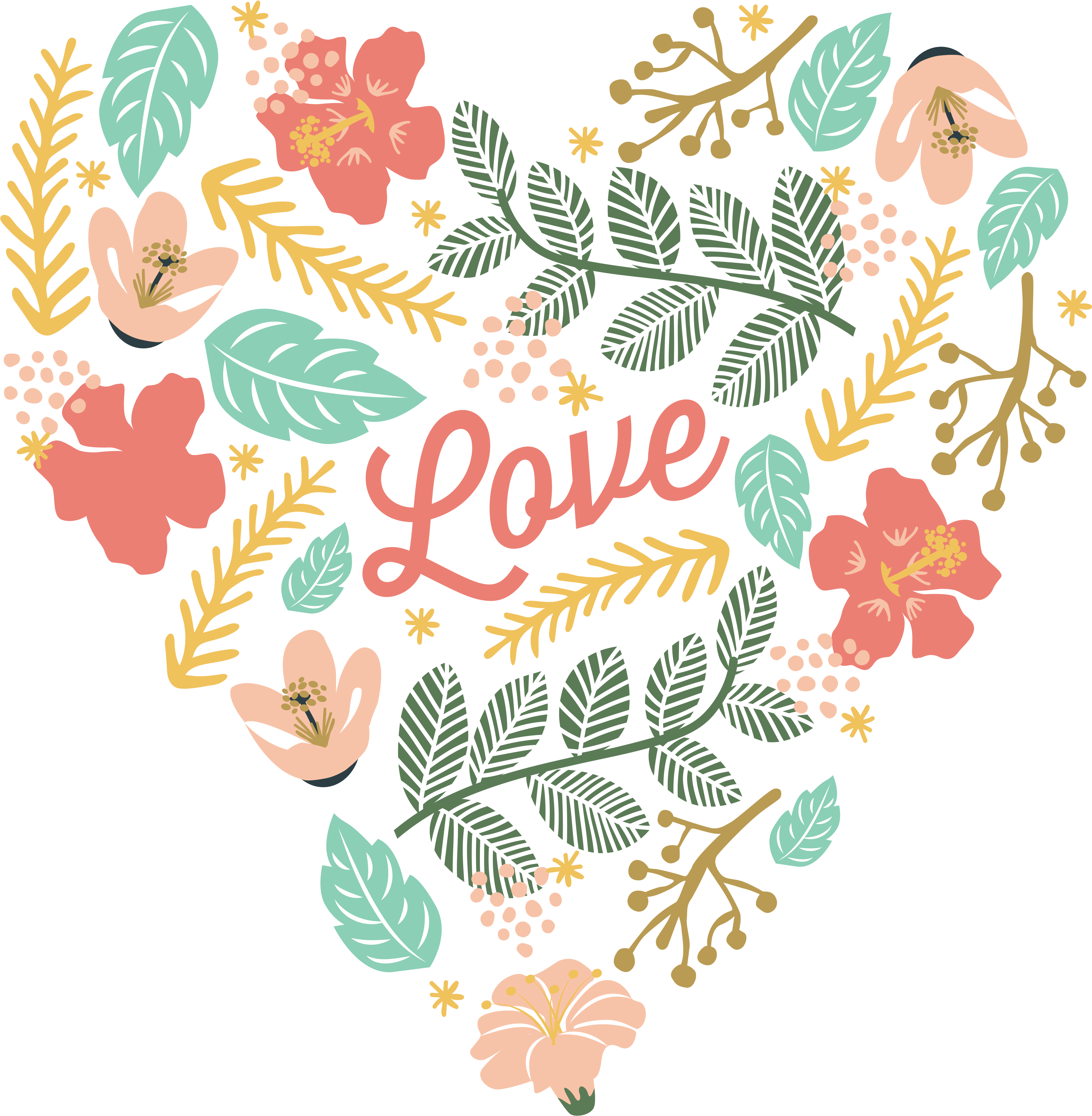 Loveheart Colour - Illustration (4000x4076), Png Download