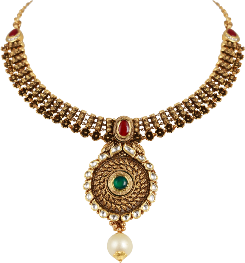 Search For - - Jilapi Gold Necklace (1024x1024), Png Download