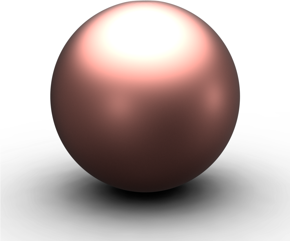 Copper - Sphere (1000x1000), Png Download