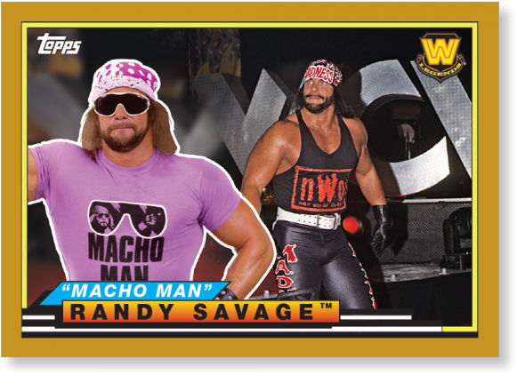 2018 Topps Wwe Heritage Macho Man Randy Savage - Macho Man Randy Savage Nwo (700x700), Png Download
