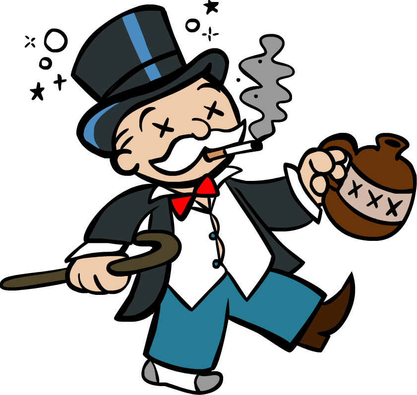 Monopoly Man Png (841x797), Png Download