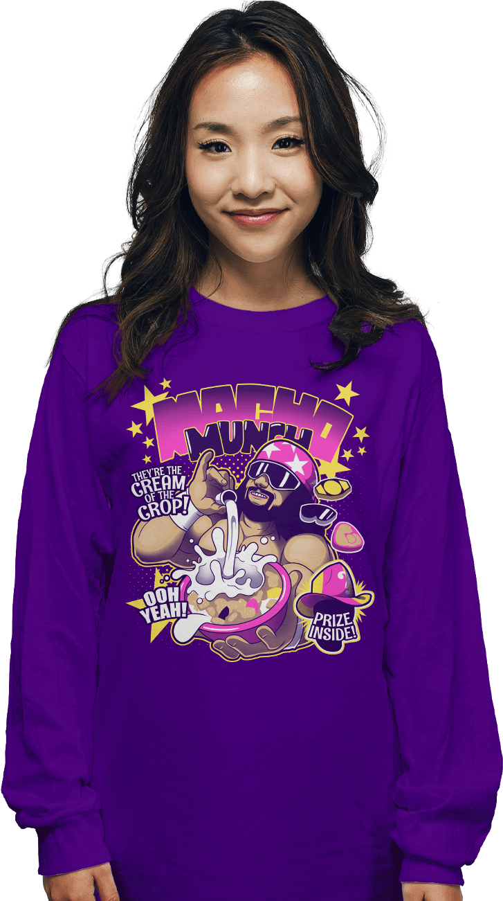 Macho Munch - Sweatshirt (900x1300), Png Download