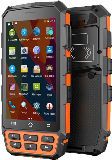 C4 Red Uhf - Sg7100 手持 机 技术 规格 (620x590), Png Download