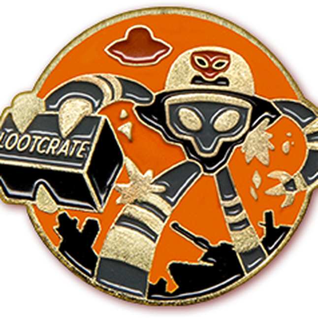 Cool Limited Edition Items Like Shirts, Music, Gaming - Loot Crate Pins (646x646), Png Download