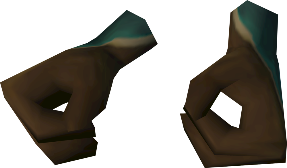 Thinker Gloves Are A Rare Reward From Looting Crystal - 3d Modeling (1000x587), Png Download