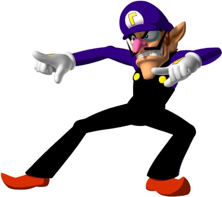 Waluigi - Wario And Waluigi (820x720), Png Download