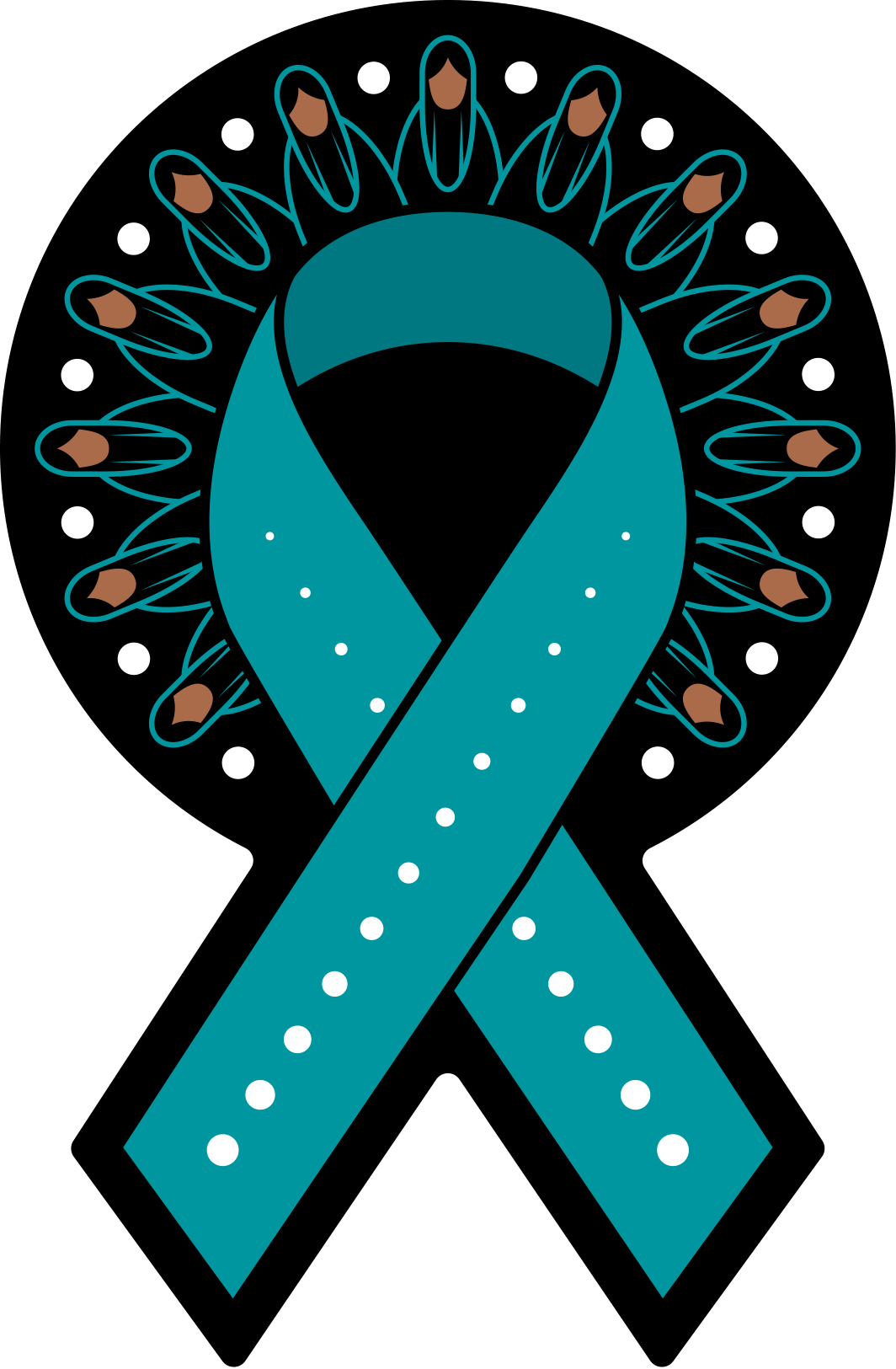 Small Ribbon (1064x1625), Png Download