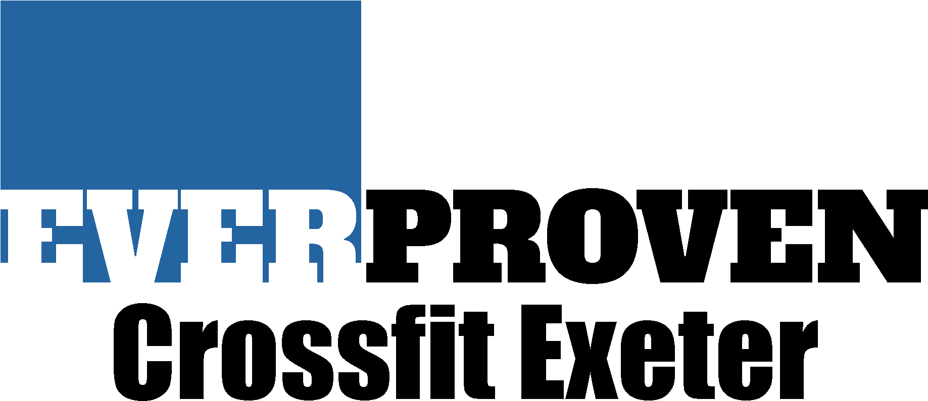 Everproven Exeter Logo - Crossfit (2000x964), Png Download