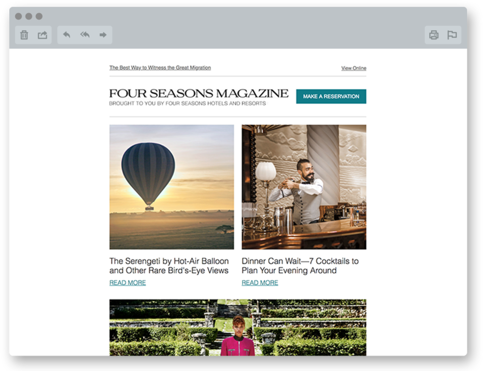 Fs Newsletters Sept - Four Seasons Newsletter Email (1000x750), Png Download