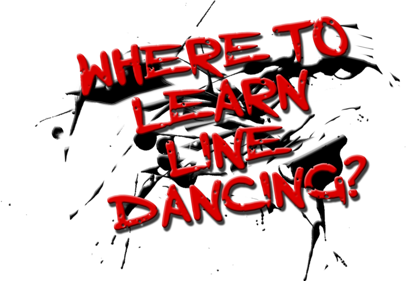Where To Line Dance - Calligraphy (1000x563), Png Download