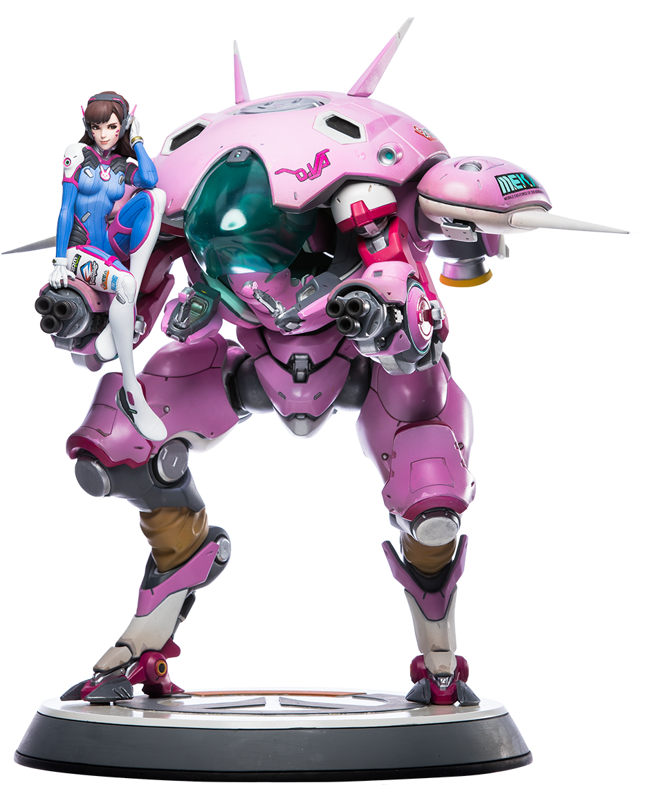 First, We Work Closely With The Consumer Products And - D Va And Meka (959x1153), Png Download