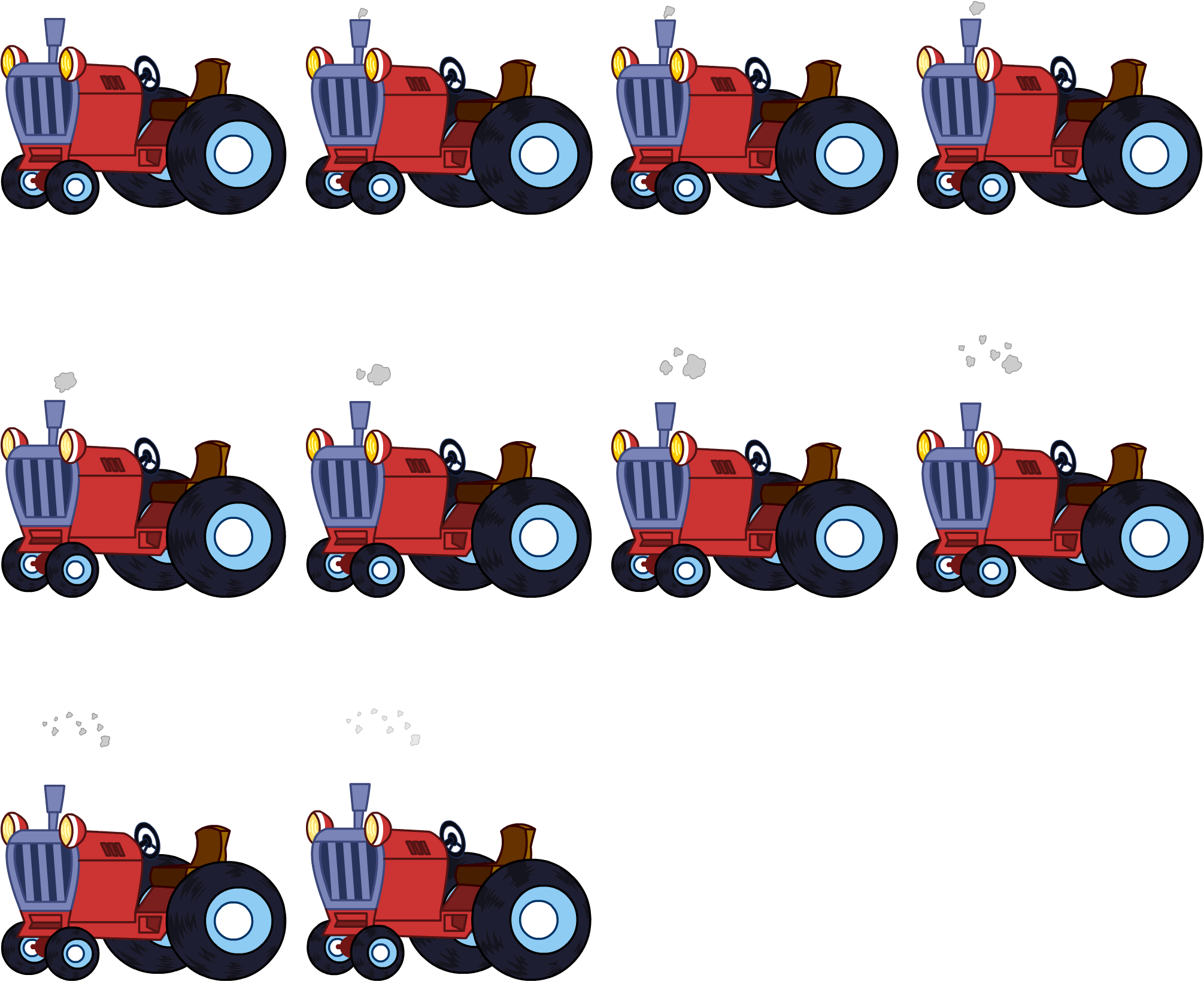 08 Pm 293124 Xylophone 1/28/2013 - Tractor (2040x1920), Png Download