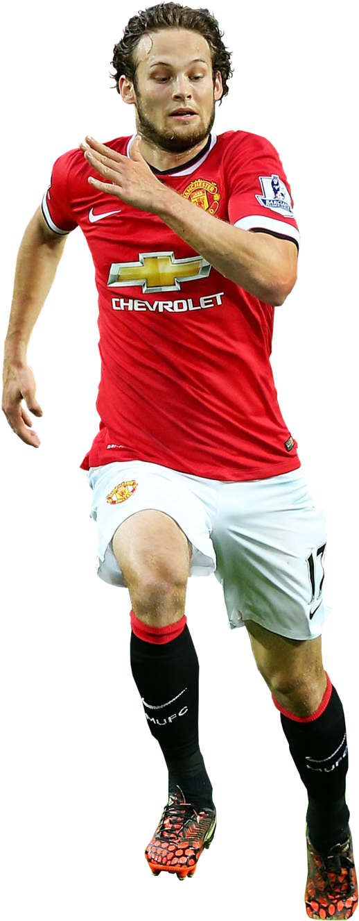 Daley Blind Png - Blind Manchester United Png (588x1360), Png Download