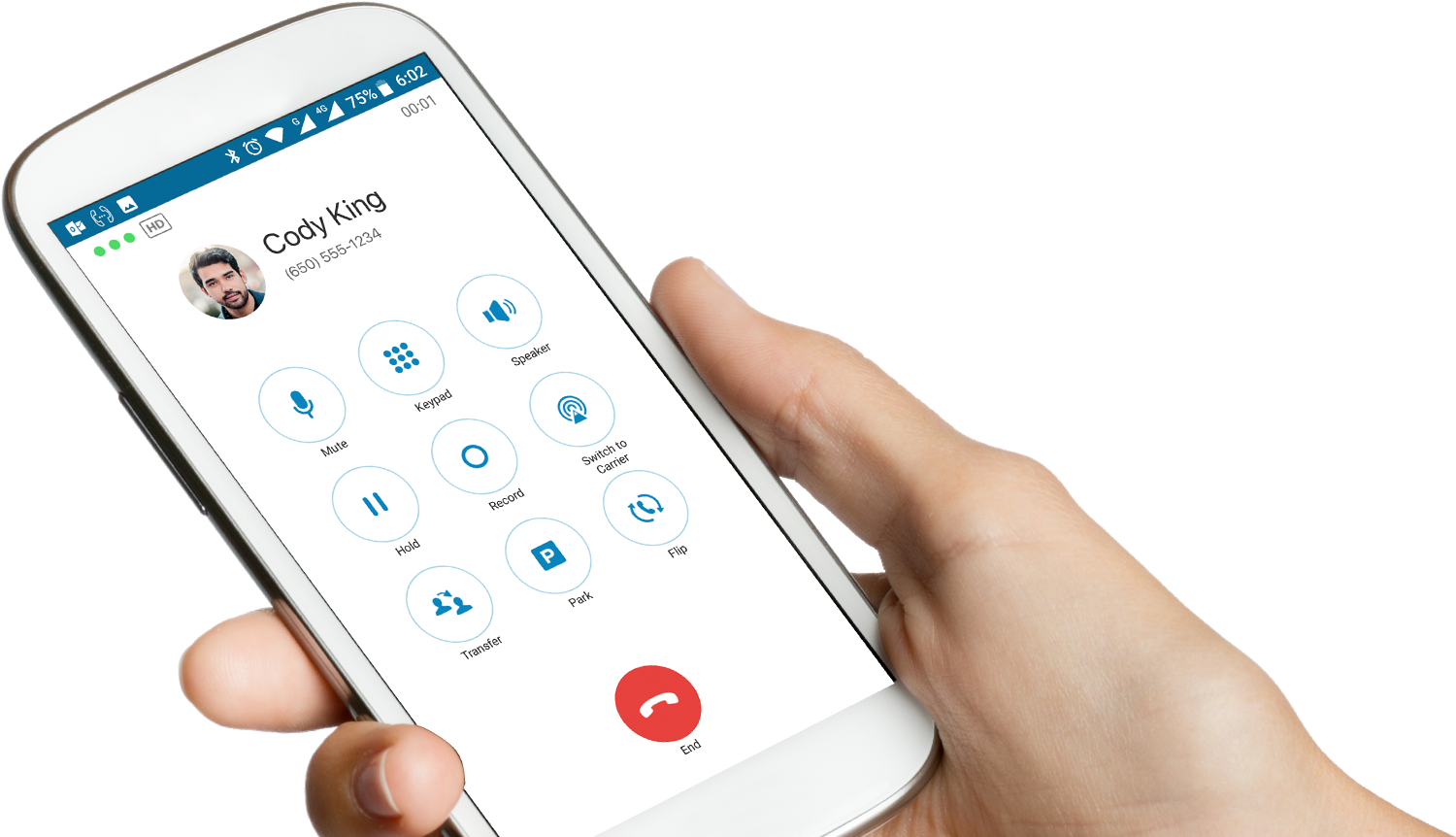 Ringcentral Global Office - Iphone (1615x911), Png Download