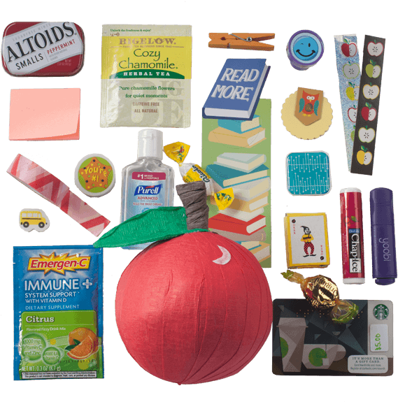 Unwind This Retro-inspired Apple Surprise Ball From - Plastic (600x600), Png Download