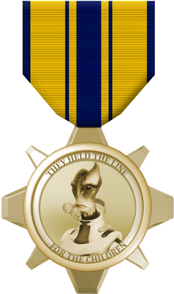 And Xxscopemanxx, I Award You The Mordin Solus Award - Gold Medal (603x1023), Png Download
