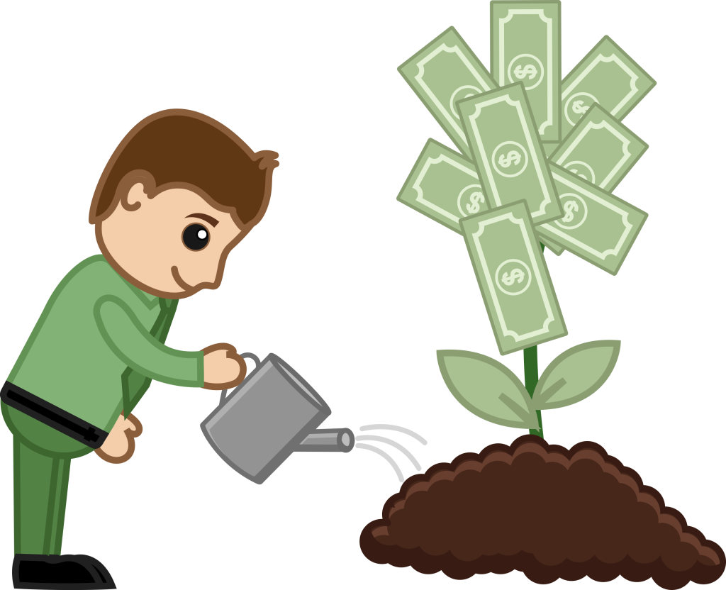 A Guide To Making Money With Plr Products - Money Cartoon (1024x832), Png Download