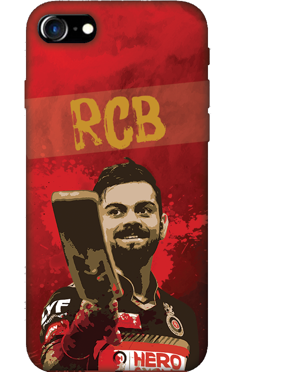 Rcb Virat Kohli Phone Cover - Mobile Phone Case (800x800), Png Download