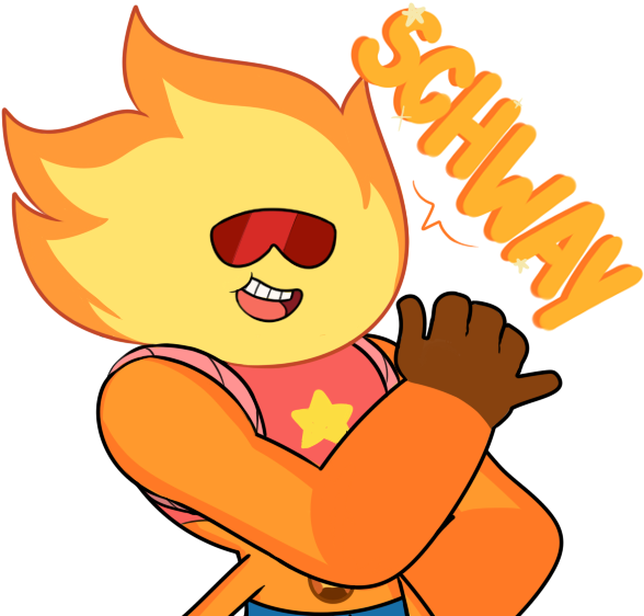 Sunstone Is Bringing It Back - Cartoon (602x564), Png Download