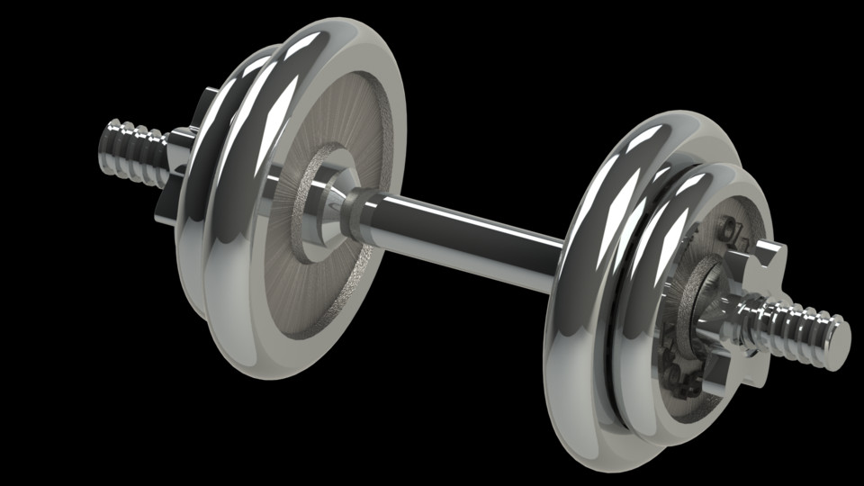 Dumbbell Png - Dumbbell (960x540), Png Download