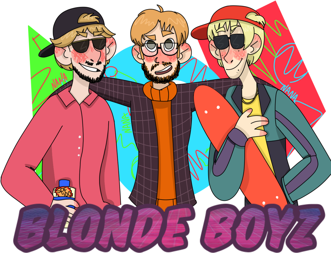 Blonde Boyz Fanaet (1280x1032), Png Download