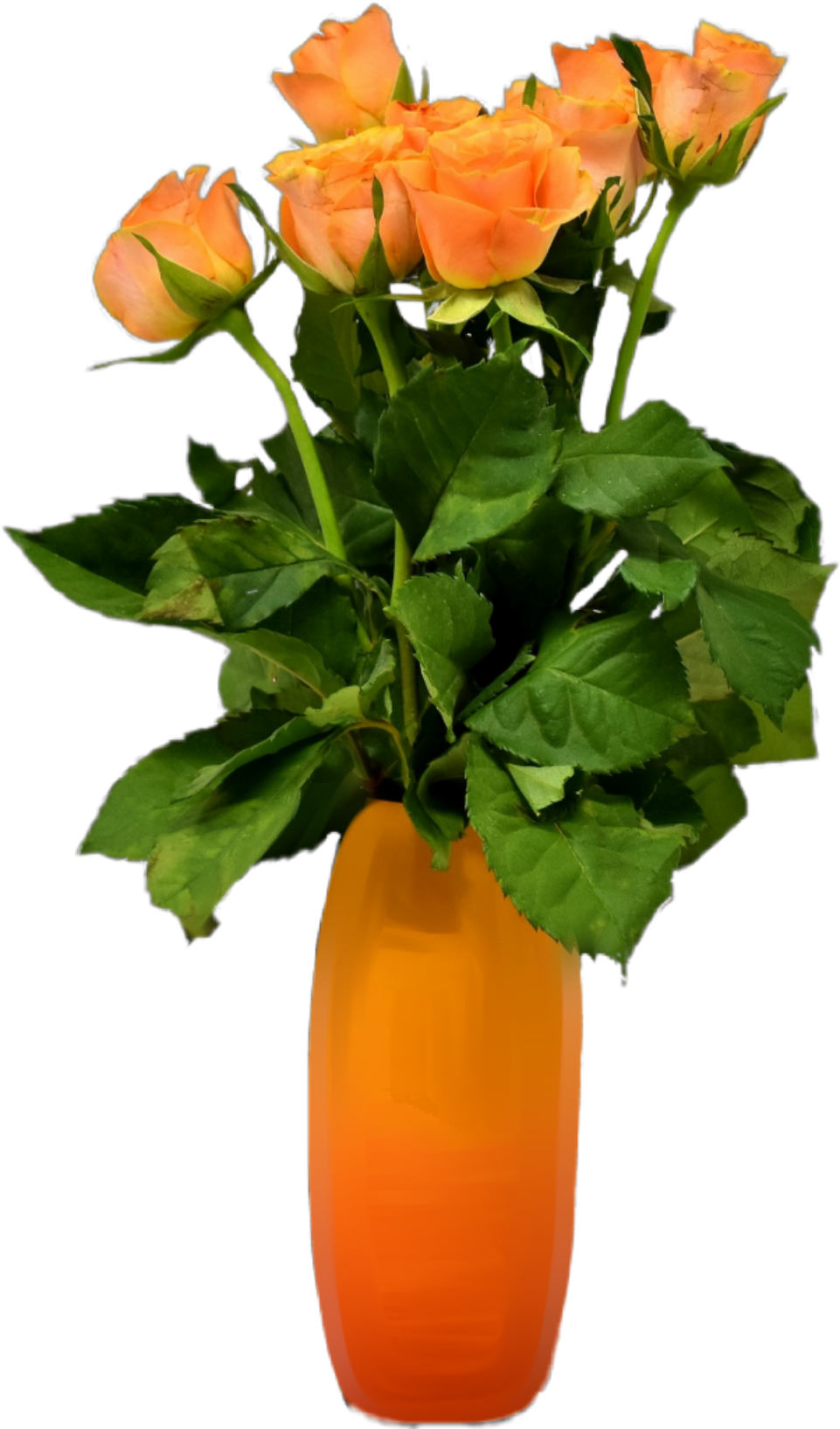 004 Flower Vase Picsart Archaicawful Full - Flower (961x1635), Png Download