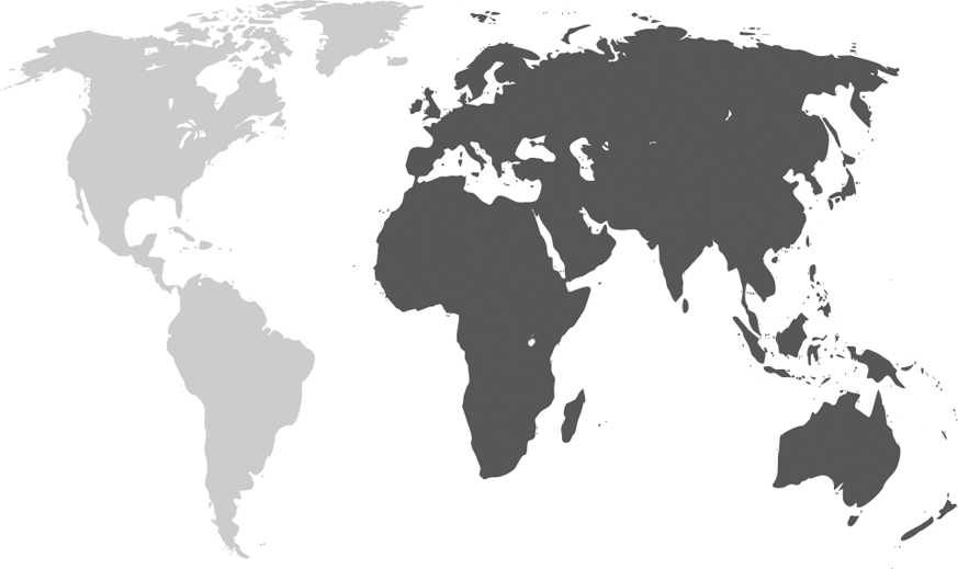 Word-map - World Map (873x519), Png Download