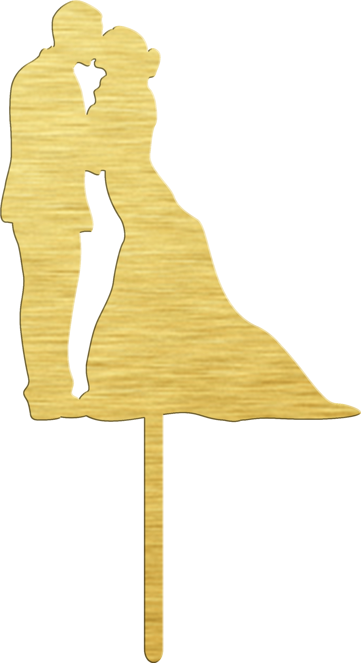 Wedding Couple Cake Topper - Illustration (2806x2806), Png Download