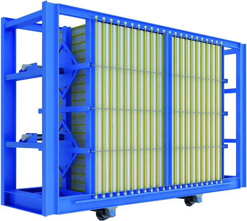 Automatic Compound Wall Panel Production Line/precast - Door (600x600), Png Download