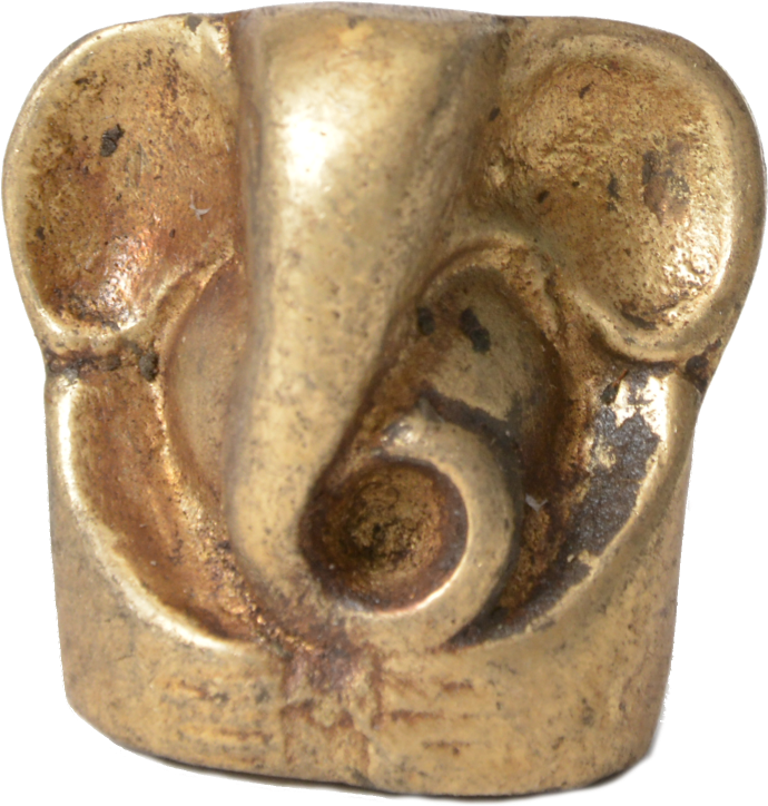 Ganesh - Bronze Sculpture (1280x1280), Png Download