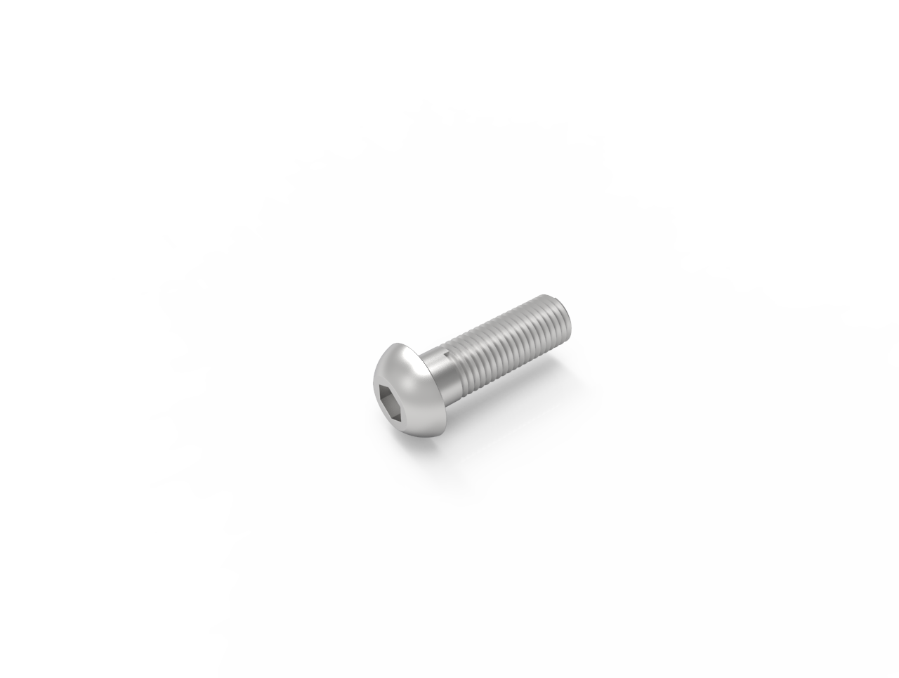 Screws With Round Head - Silver (1280x965), Png Download