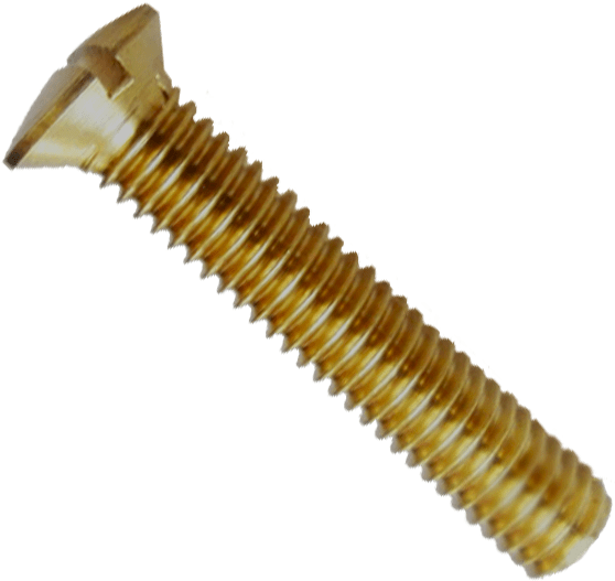 Slotted Countersunk Raised Head Machine Screws Brass - Ammunition Belt (1200x800), Png Download