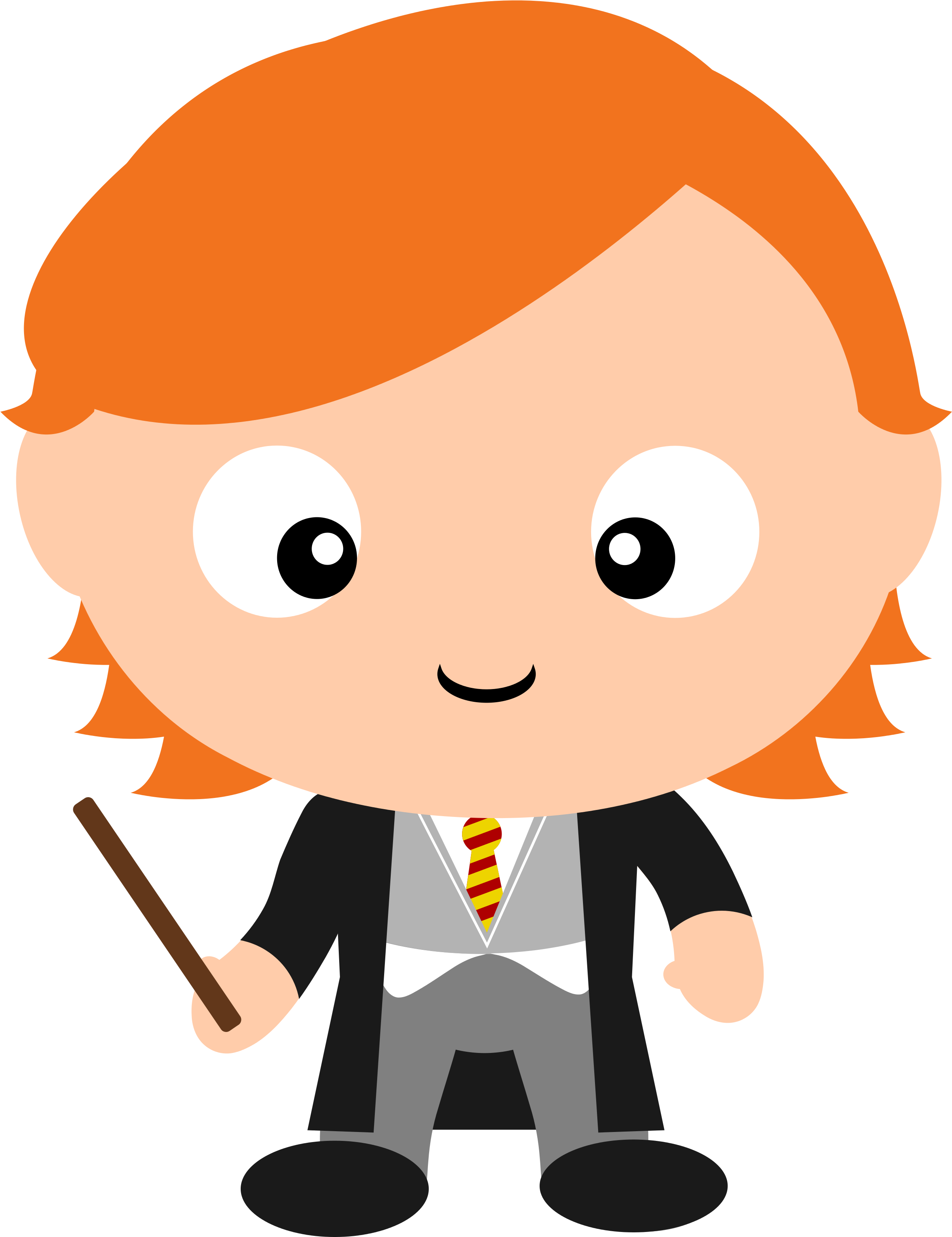 Picture Free Library Hedwig Owl Clipart - Ron Weasley Clipart (2550x3300), Png Download