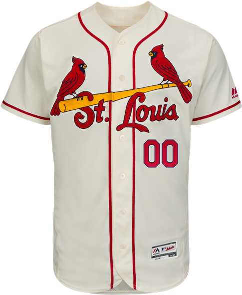 Picture Of St - St Louis Cardinals Custom Jersey (600x600), Png Download