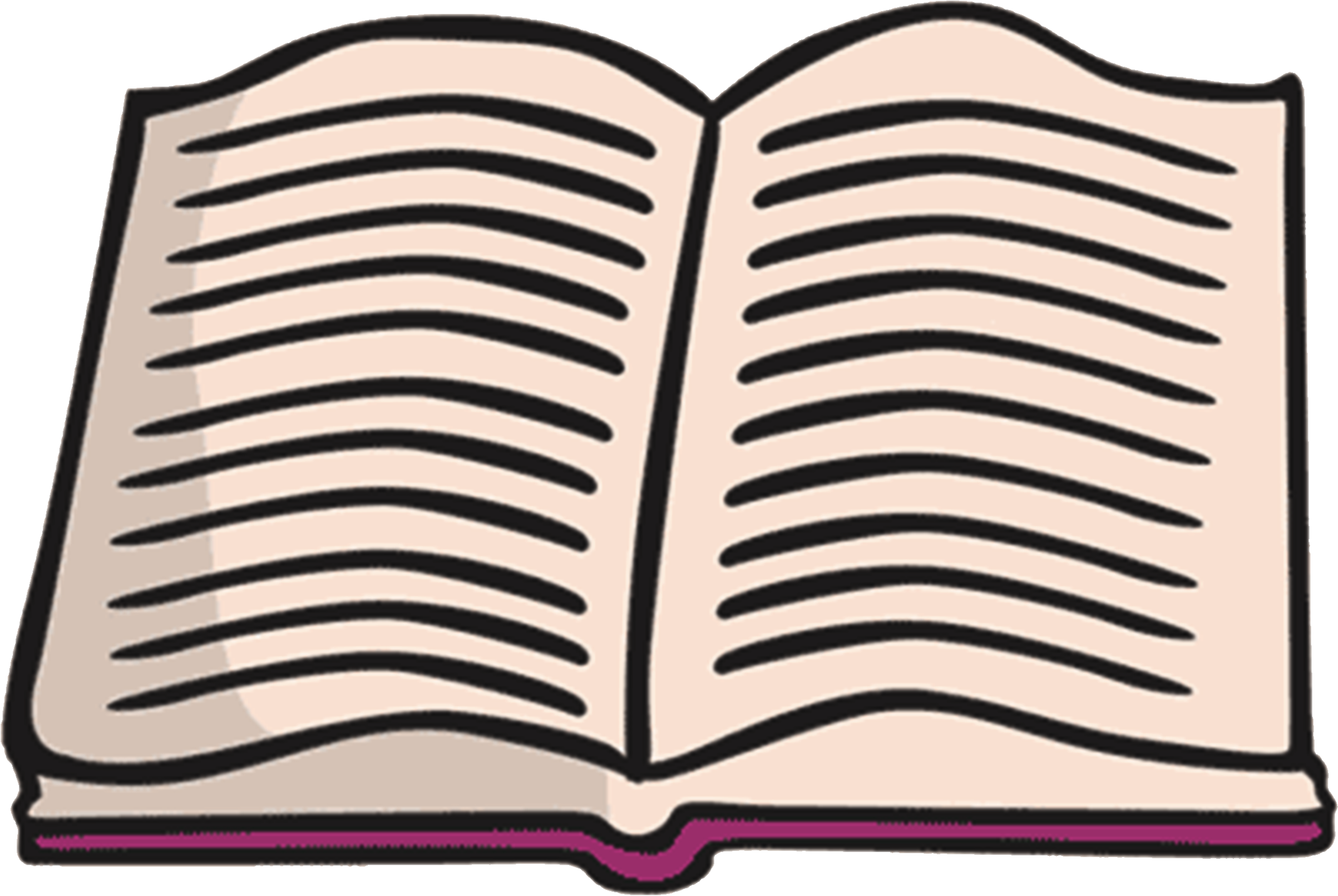 Open Book Clipart (2500x2500), Png Download