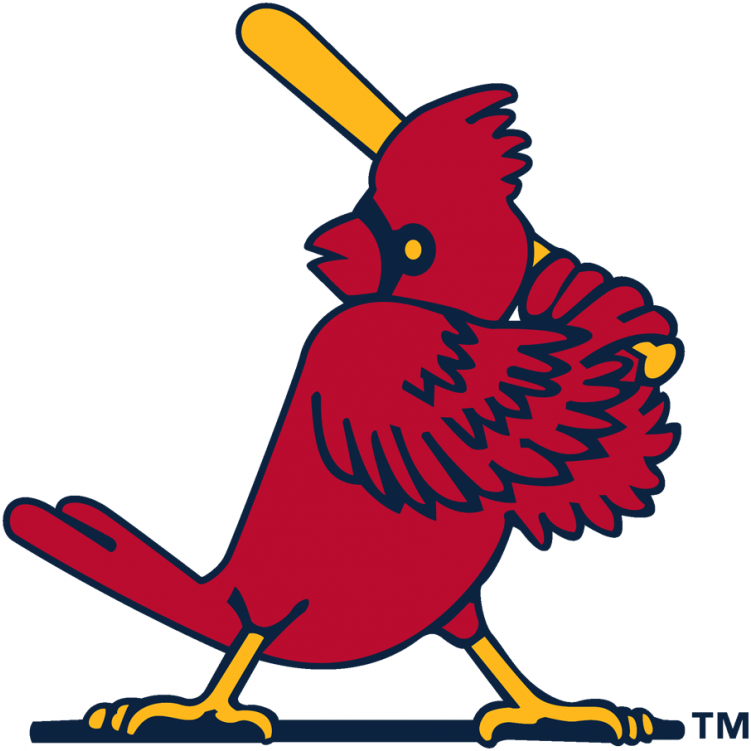 Louis Cardinals Iron On Stickers And Peel-off Decals - St Louis Cardinals Logo (750x930), Png Download