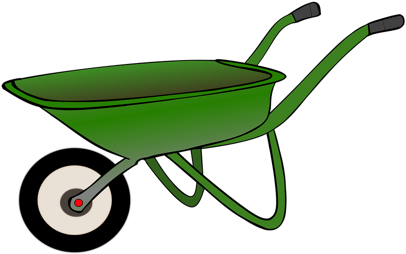 Wheelbarrow Png - El Arabası Çizimi (960x580), Png Download