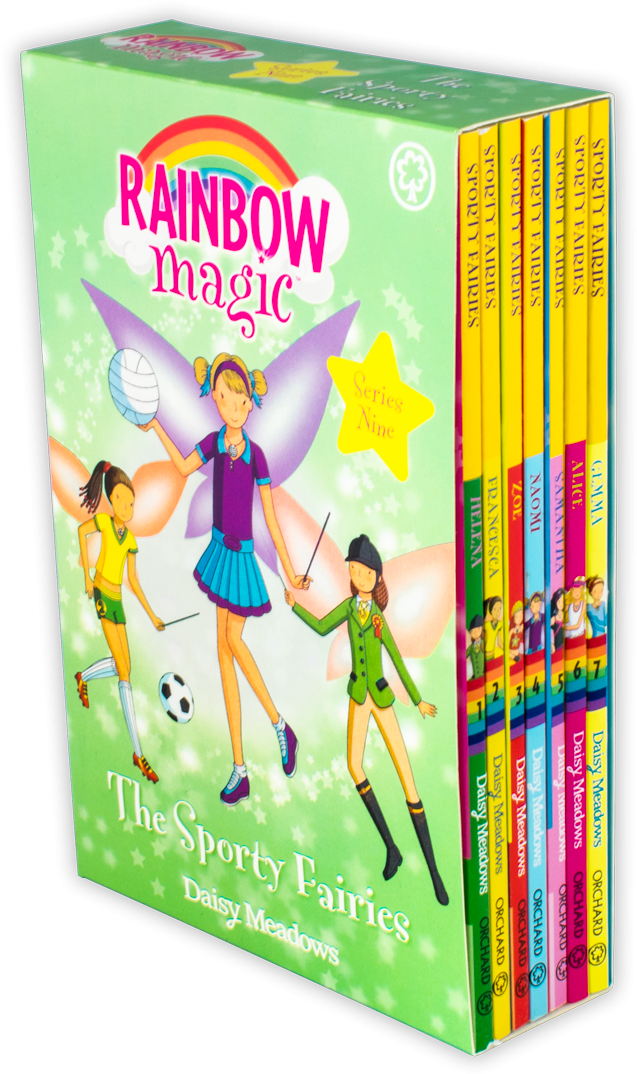Rainbow Magic Sporty Fairies Collection 57 To - Cartoon (757x1100), Png Download
