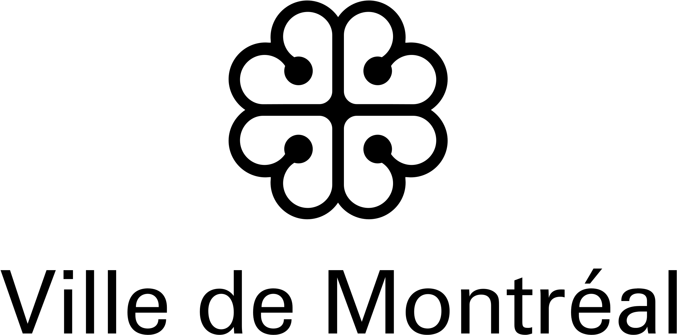 Ville De Montreal Logo Png Transparent Svg Vector Freebie - Cote Des Neiges Notre Dame De Grace (2400x2400), Png Download