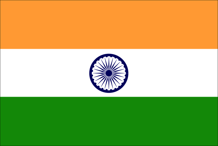 Uae Leadership Convey Congratulations To Indian President - Ashoka Chakra Indian Flag (717x480), Png Download
